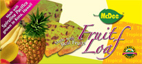 McDee Tropical Fruit Loaf McDee Tropical Fruit Loaf