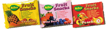 McDee Fruit Snacks macdee1